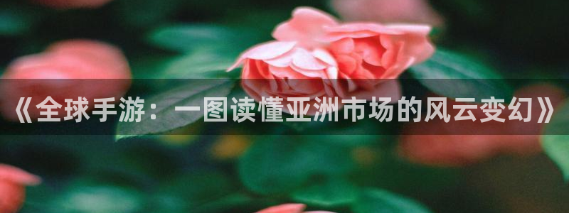 辉达娱乐直属：《全球手游：一图读懂亚洲市场的风云变幻》